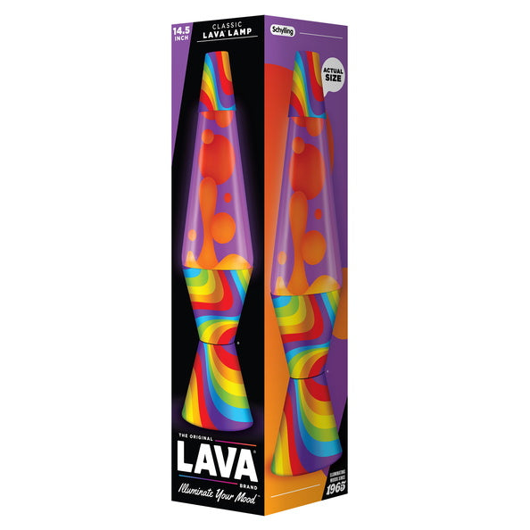 Flowing Color Band Lava Lamp