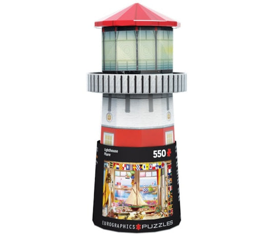 Lighthouse Puzzle Tin