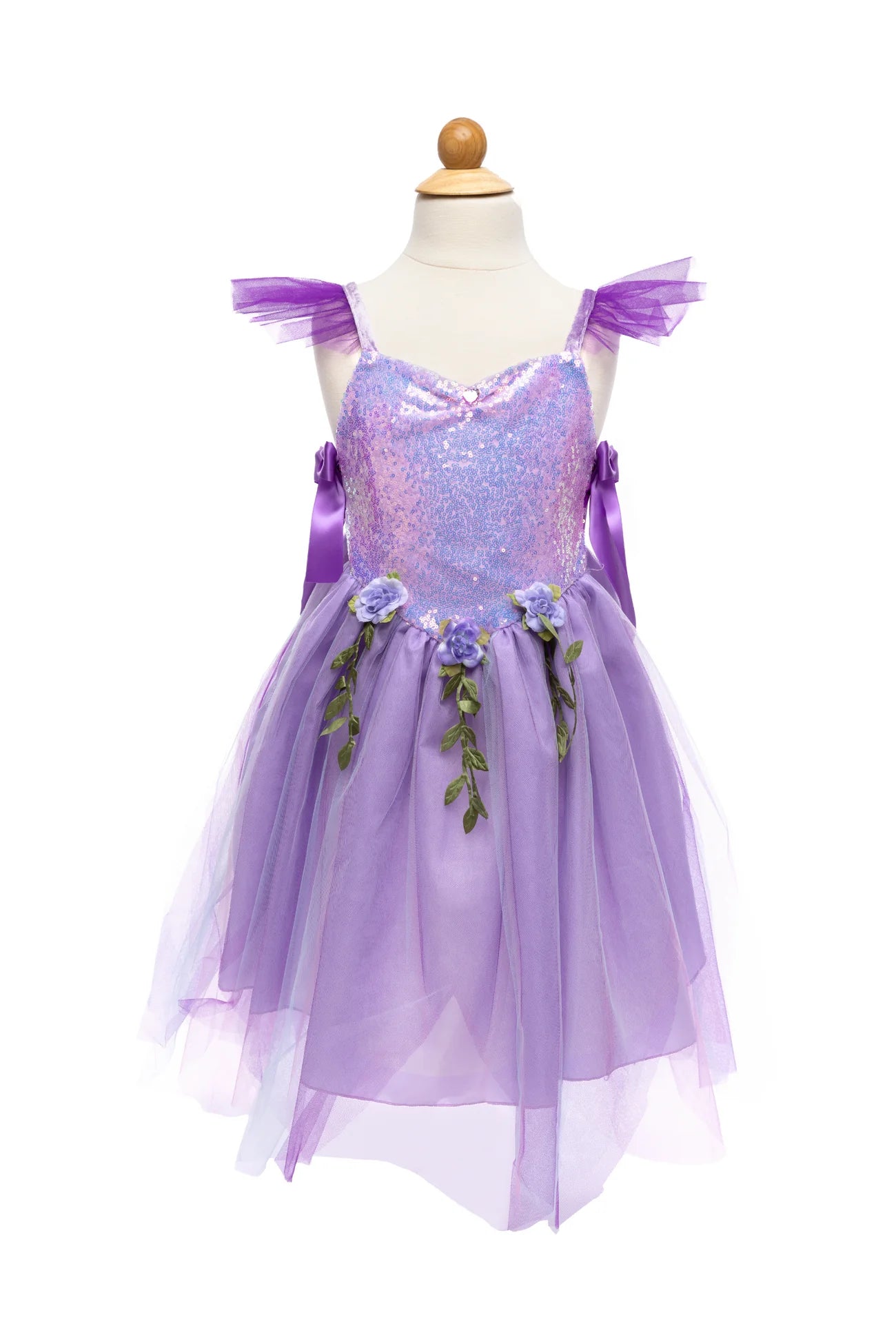 Lilac Sequins Forest Fairy Tunic Size 3-4