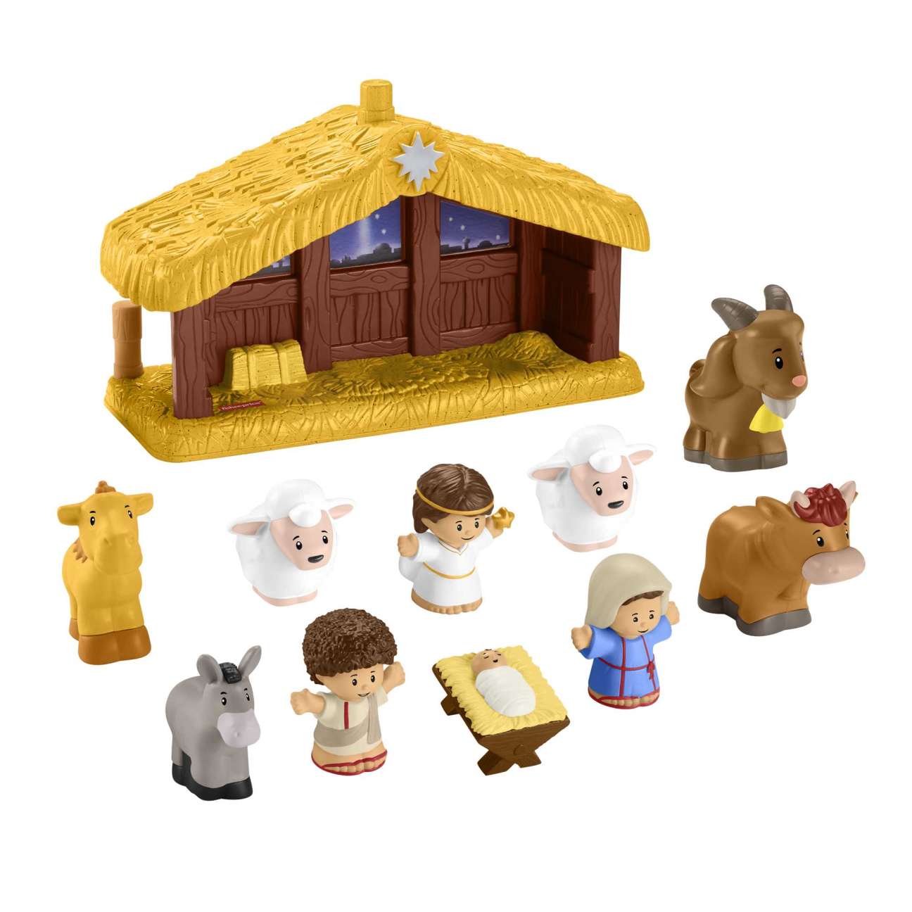 Little People Nativity Scene