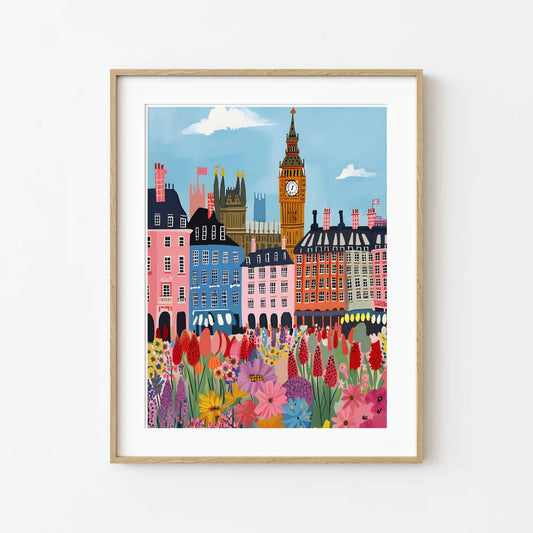 Paint By Numbers - Flower Market - London