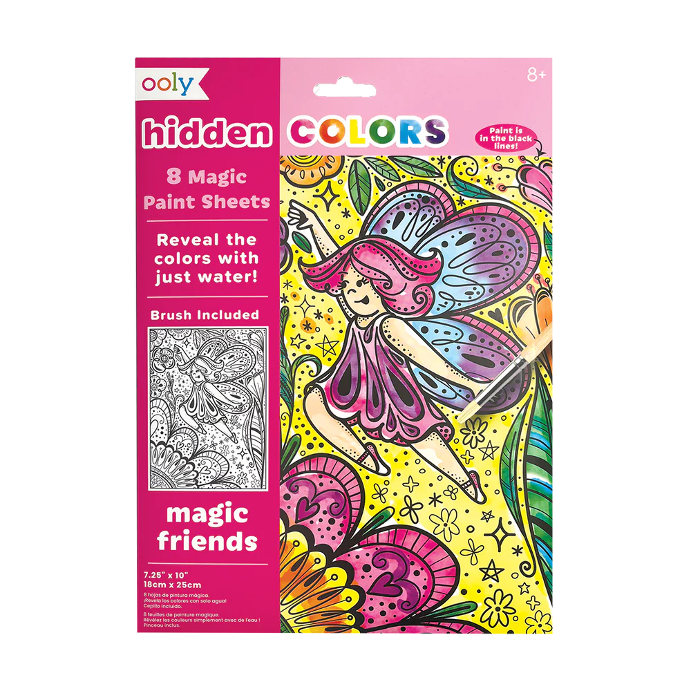 Magic Paint Sheets - Magic Friends