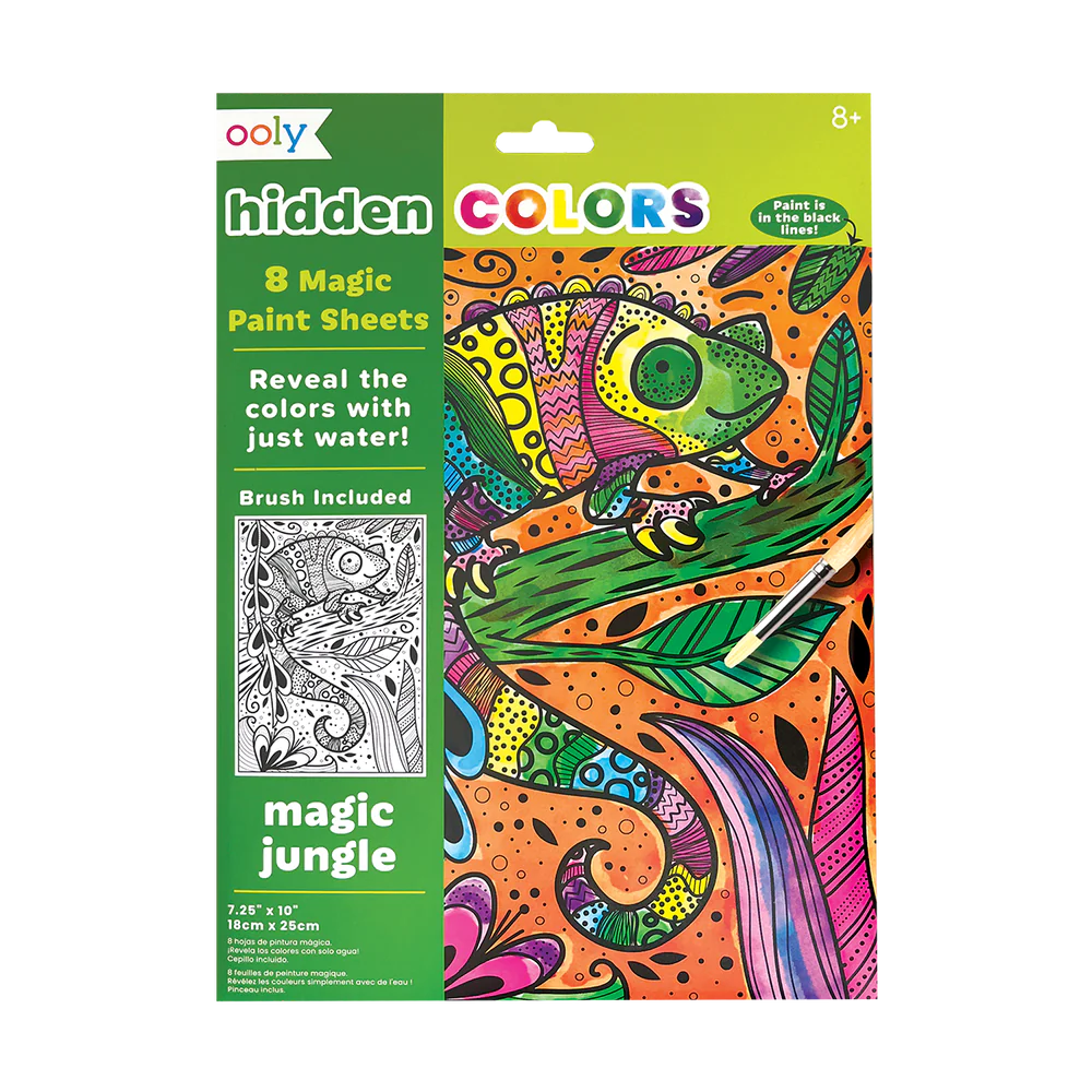 Magic Paint Sheets - Magic Jungle