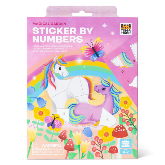 Sticker By Numbers - Magic Garden