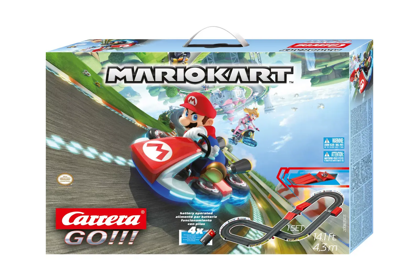 Mario Kart Slot Car Racing Set