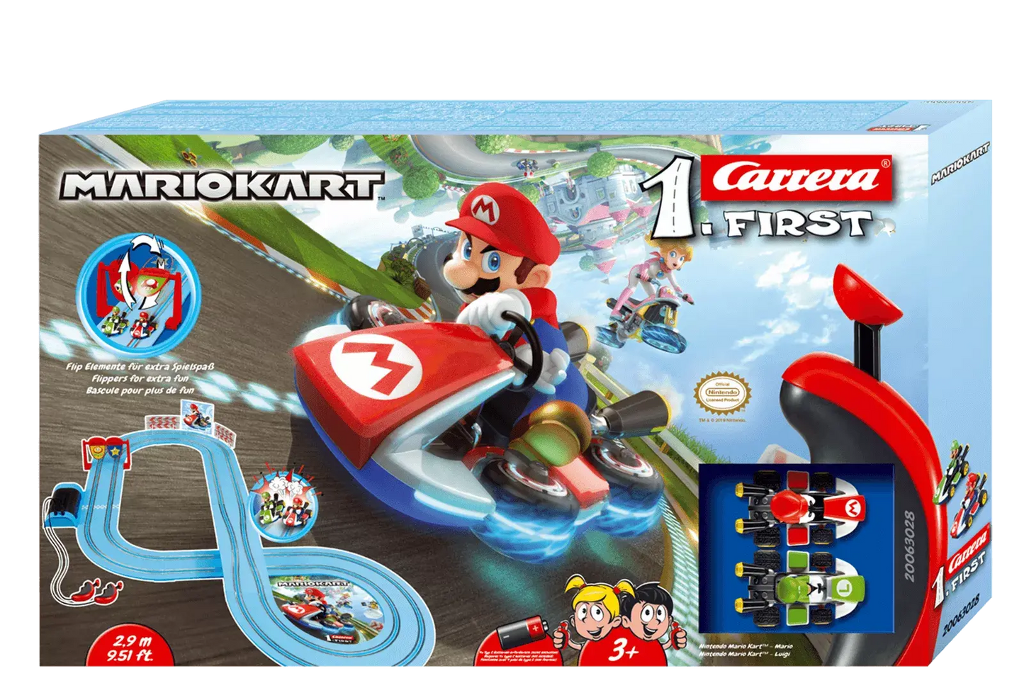 Mario Kart First - Mario vs Luigi