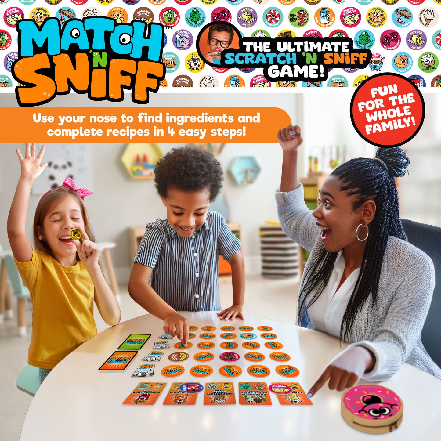 Match N' Sniff: Sweet & Smelly
