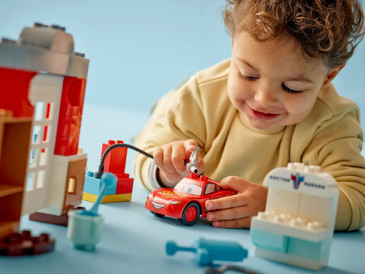 McQueen's Visit to Doc's Garage