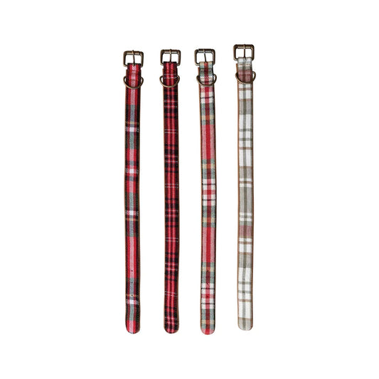 Medium Plaid Dog Collar