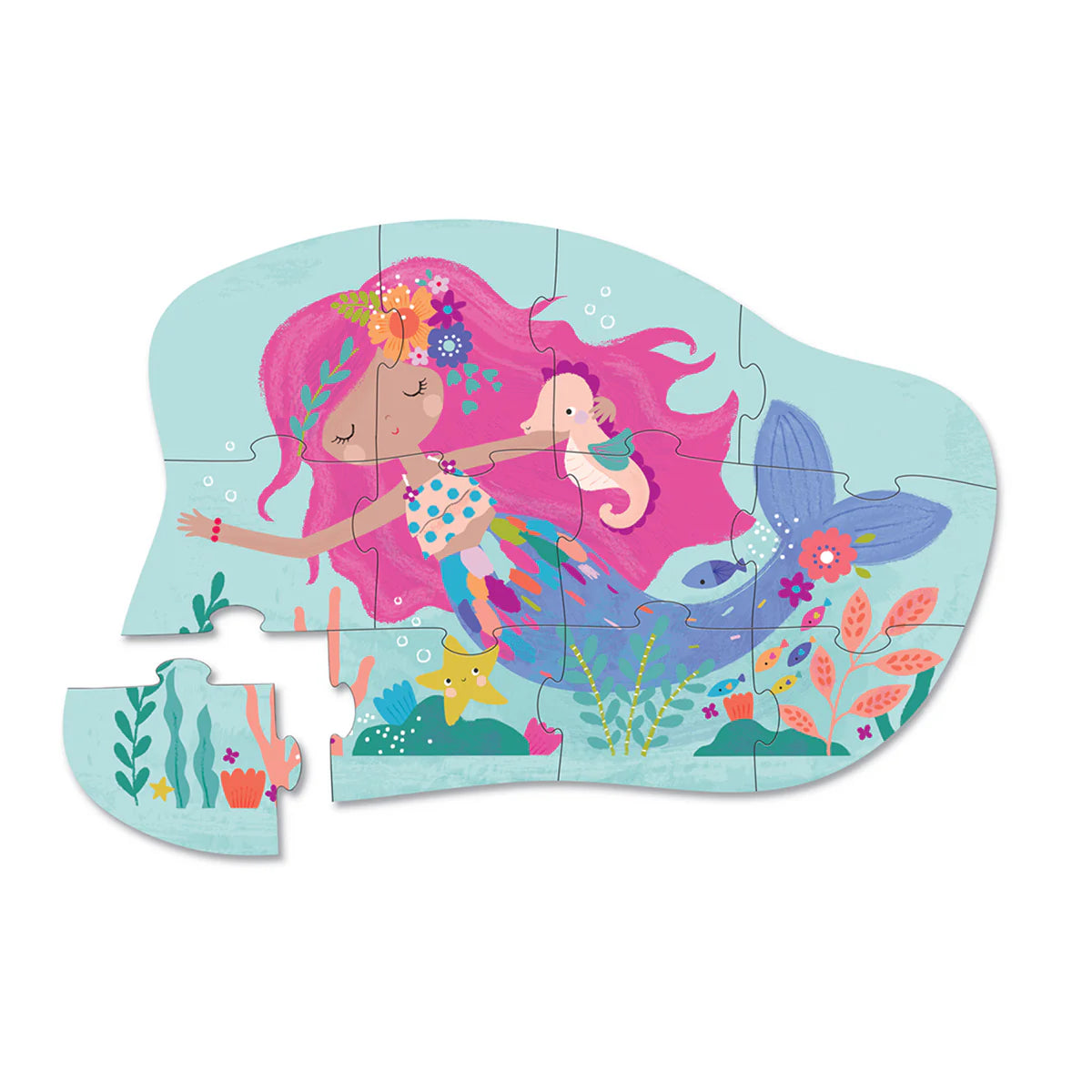 Mermaid Dreams Mini Puzzle 12 pc