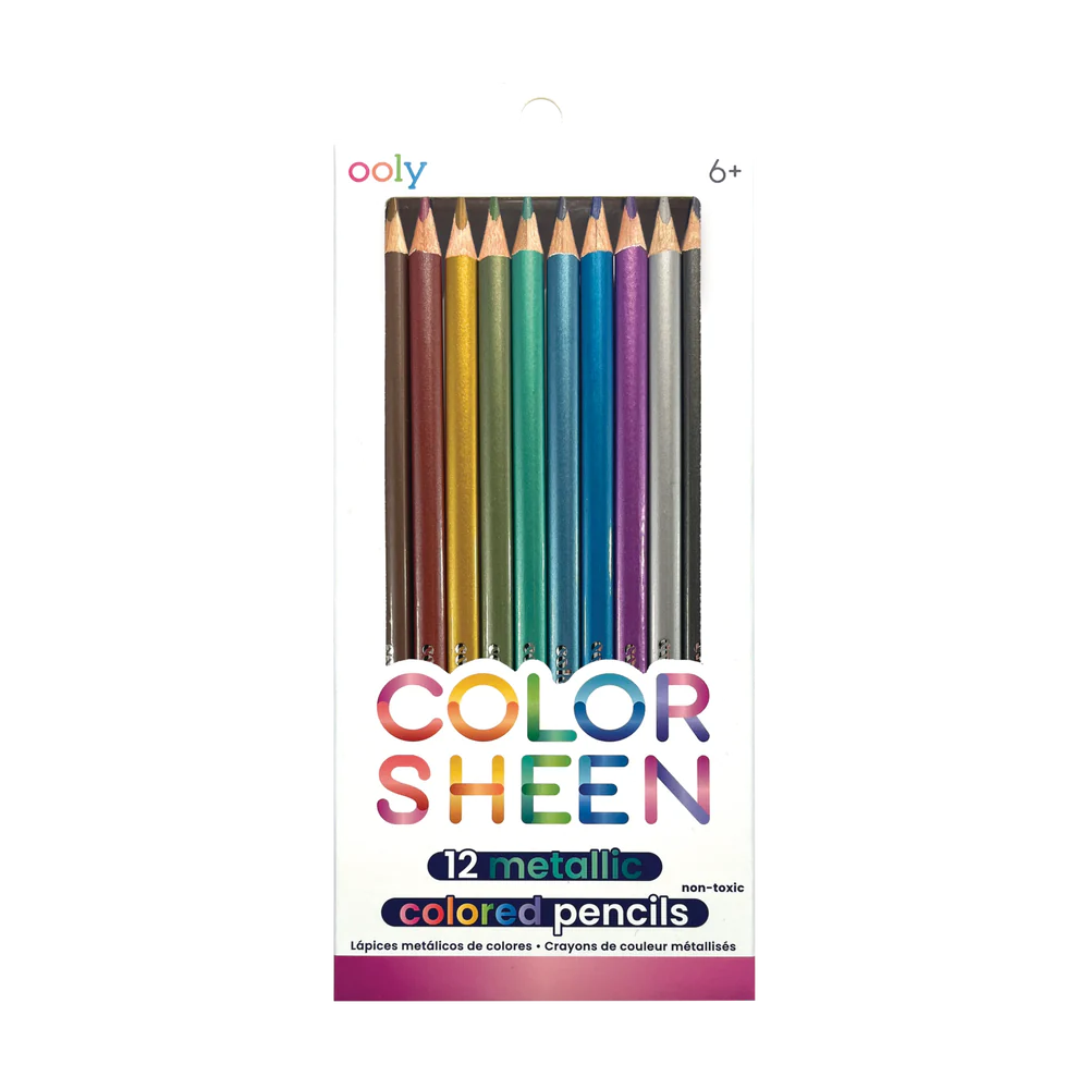 Color Sheen Metallic Colored Pencils