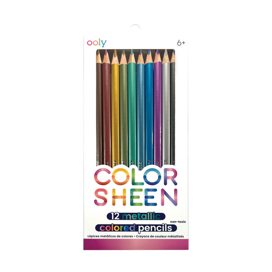 Color Sheen Metallic Colored Pencils