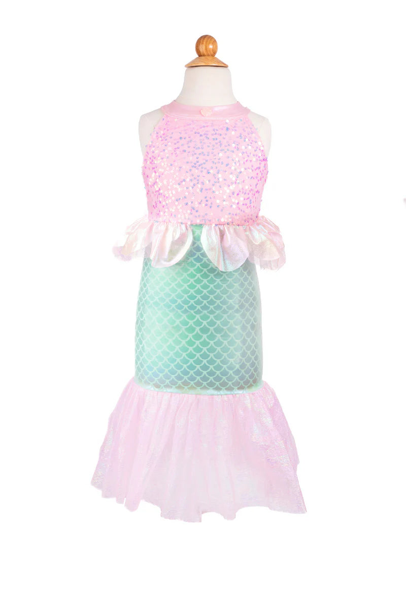 Misty Mermaid Dress Pink