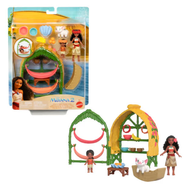 Disney Moana 2: Moana and Simea Home Village