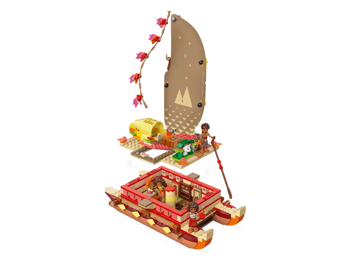 Moana's Adventure Canoe