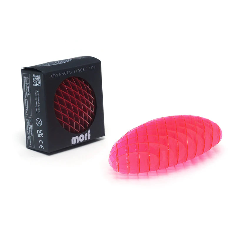 Morf Fidget Worm Pink Small