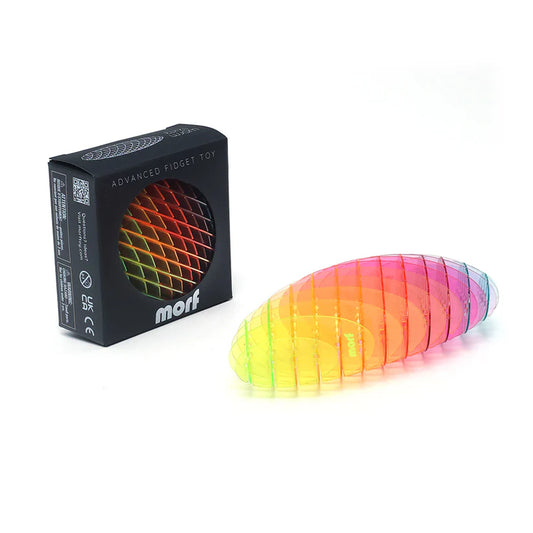 Morf Fidget Worm Rainbow Small