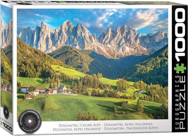 Dolomites Mountains Puzzle