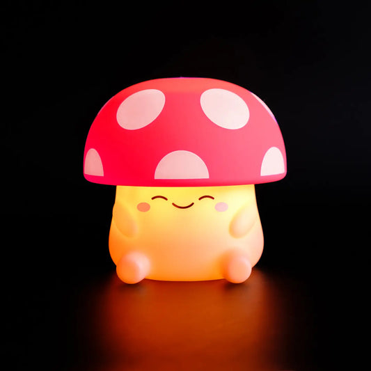 Mushi Mushroom Night Light - Red