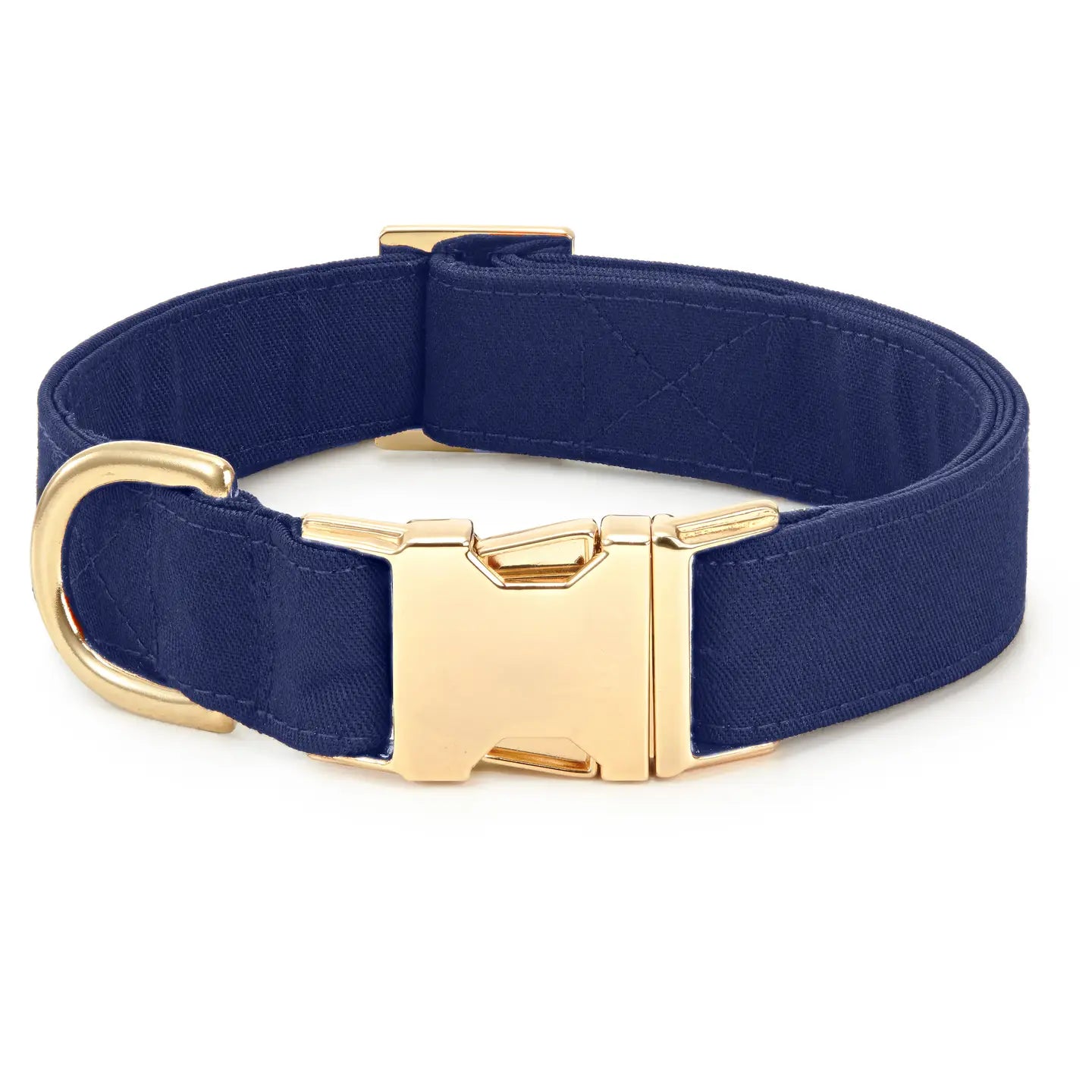 Navy Dog Collar