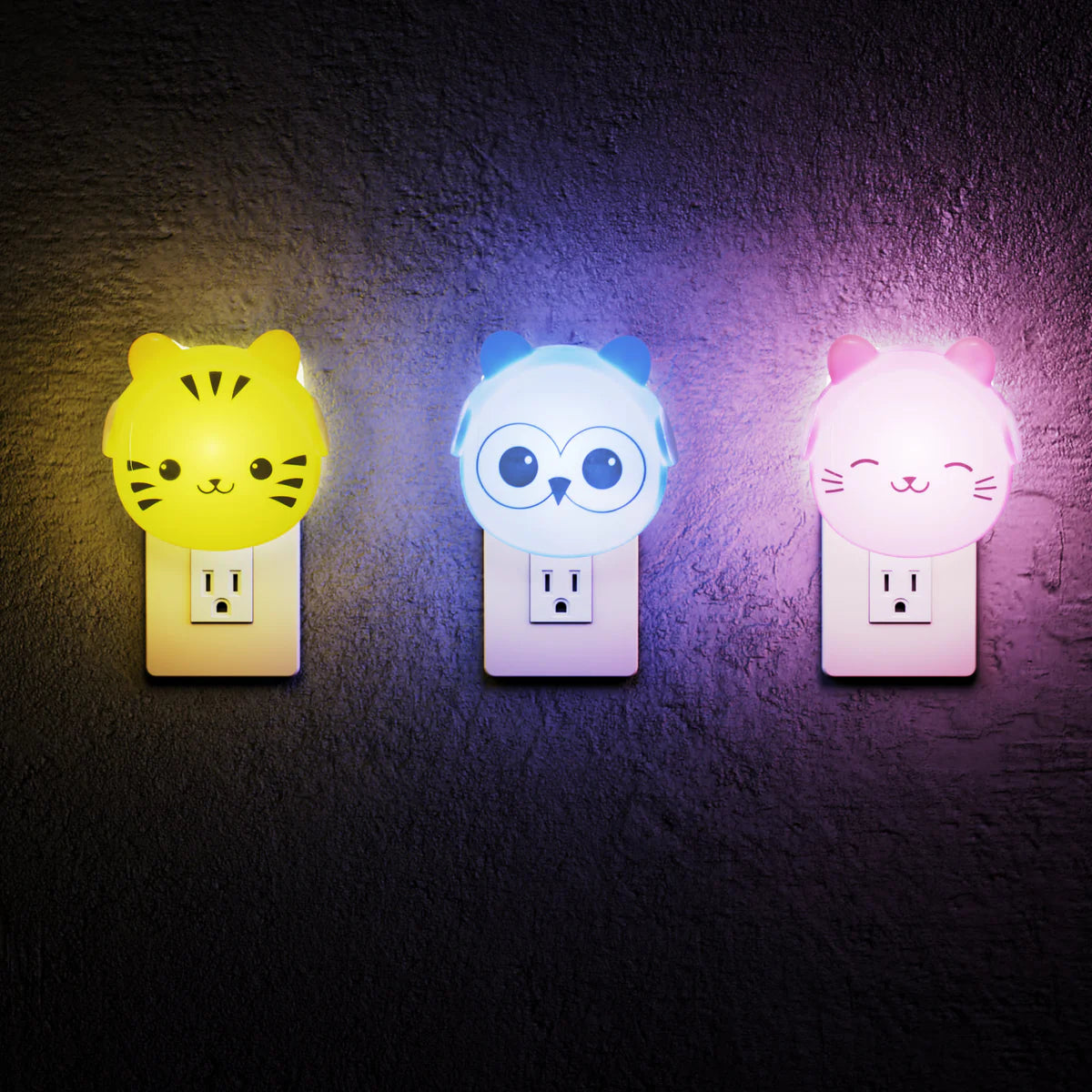 Wall Plug NIght Lights LumiGlow