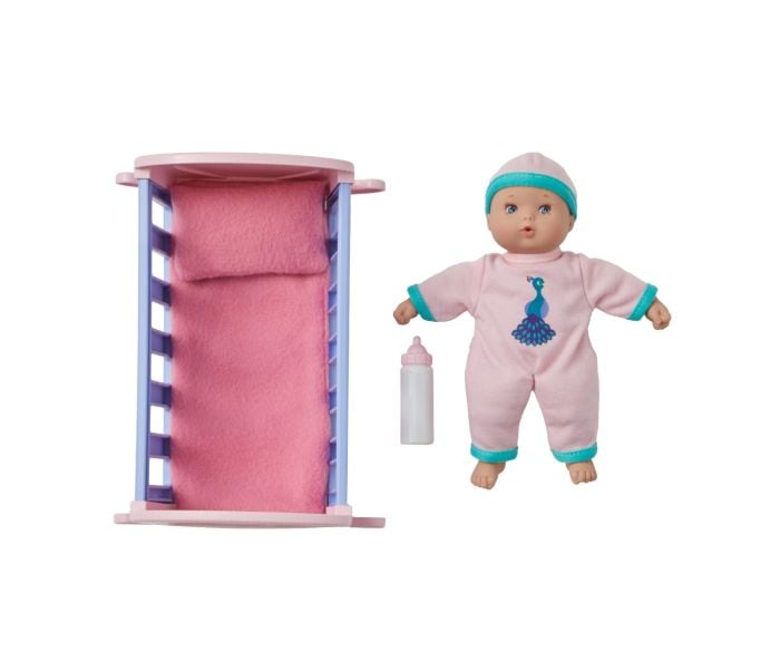 Little Cuties Nighty Night Playset- 8"