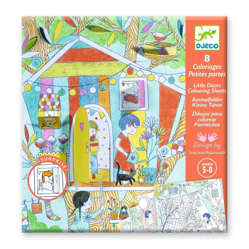 Nina's Play Tents Coloring