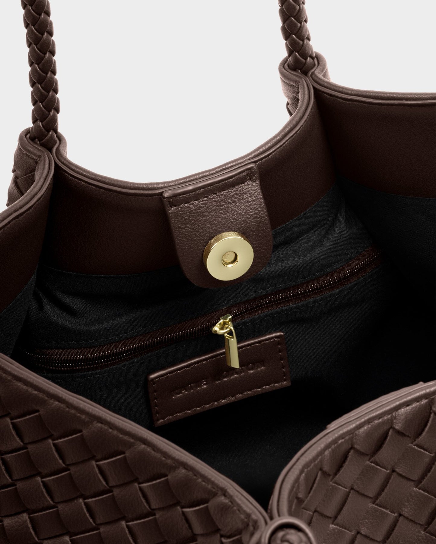 Nova Small Shoulder Tote - Chocolate