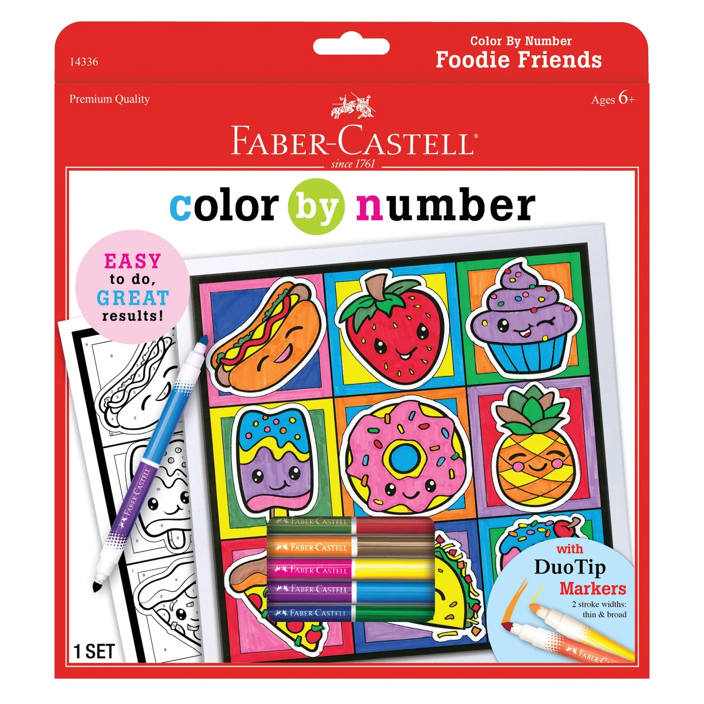 Foodie Friends - Color By Number