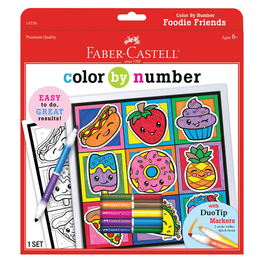 Foodie Friends - Color By Number