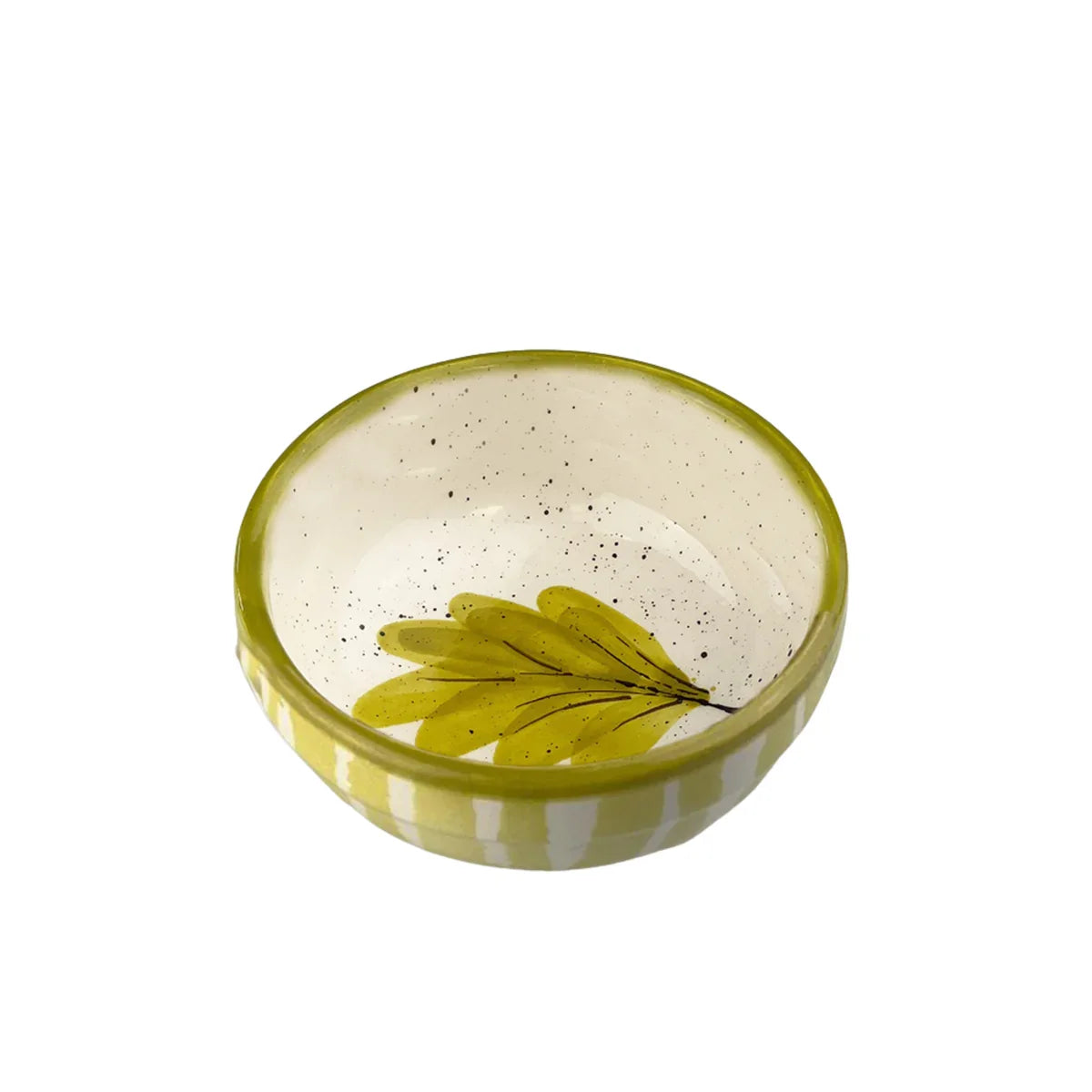 Ceramic Dip Bowl - Oak Leaf