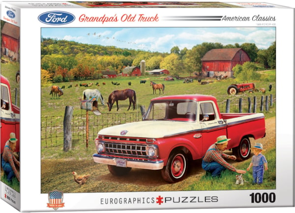 Grandpa's Old Truck Puzzle
