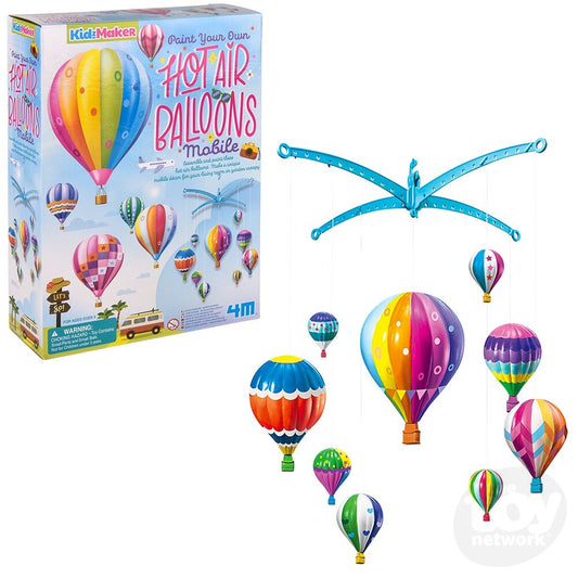 Paint Your Own Hot Air Balloon Mobile