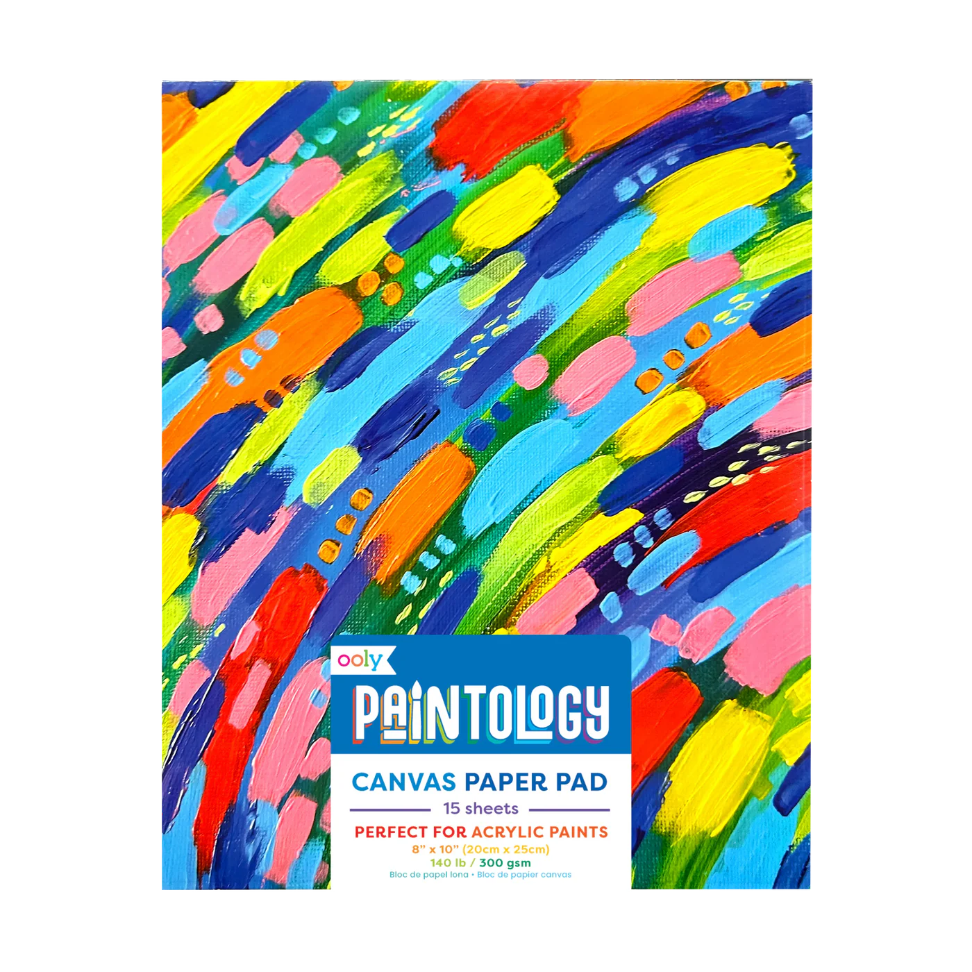 Paintology Canvas Paper Pad (8"x10")