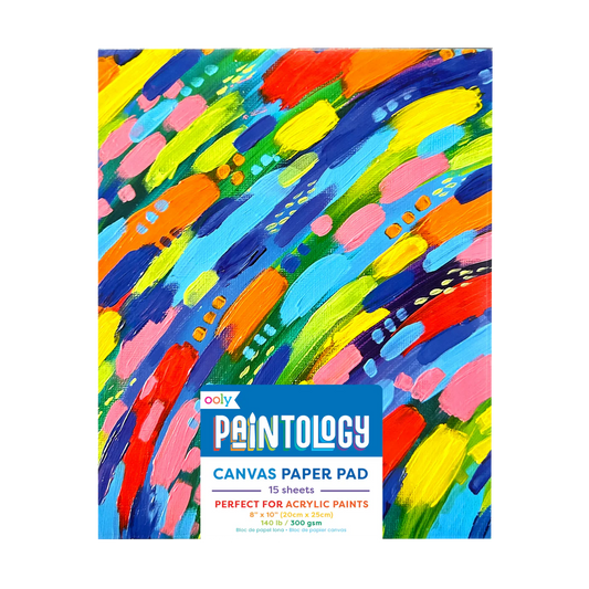 Paintology Canvas Paper Pad (8"x10")