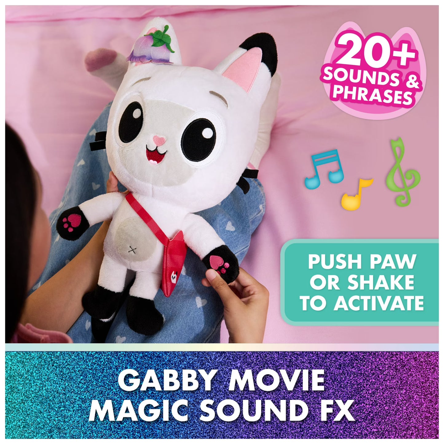 Gabby's Dollhouse Meowmazing Interactive Pandy Plush