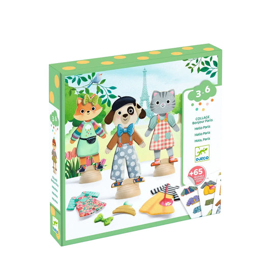 Bonjour Paris Collage Craft Kit