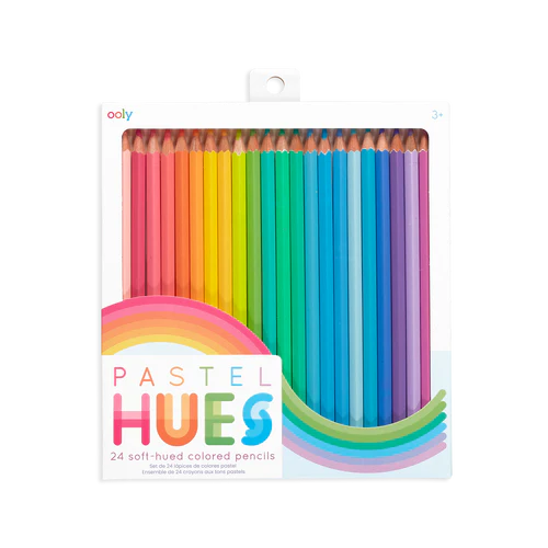 Pastel Hues Colored Pencils (24)