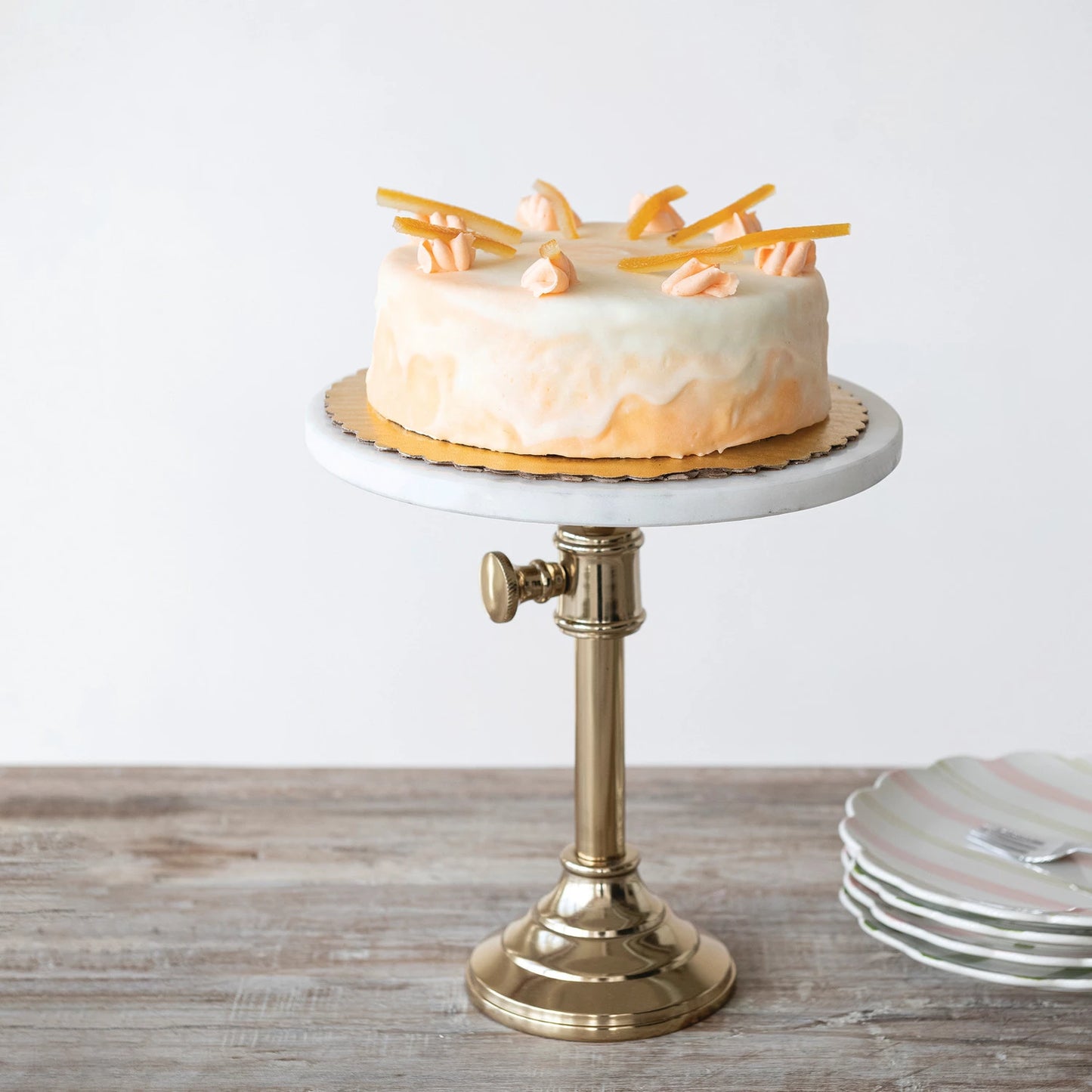 Adjustable Marble Pedestal