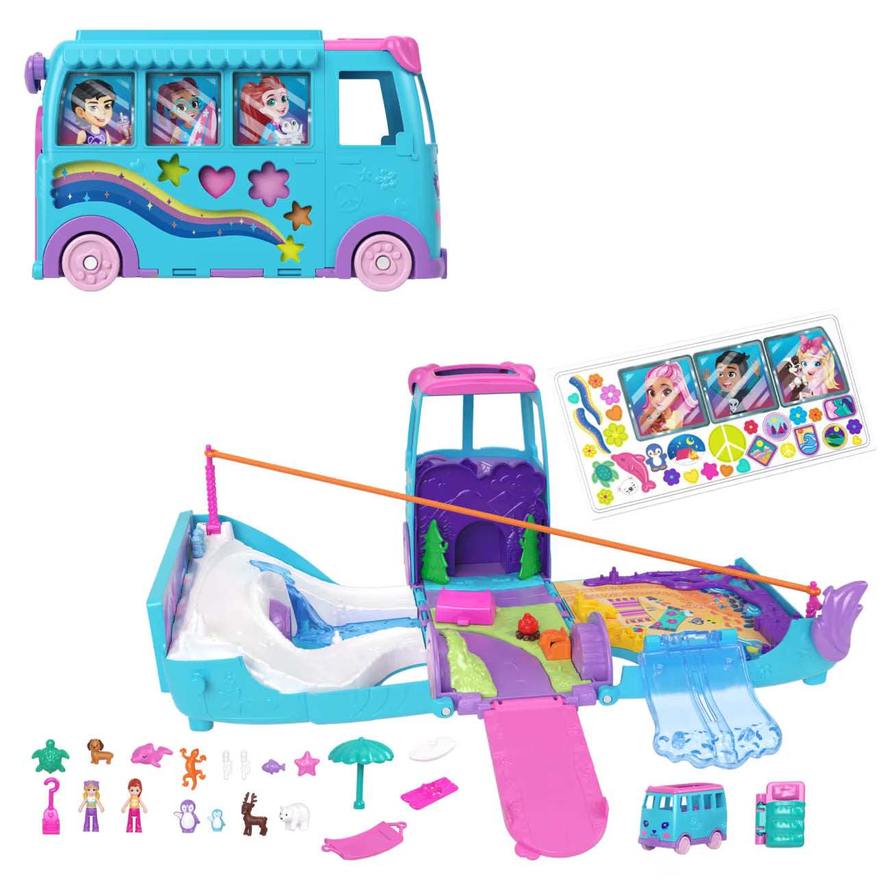 Polly Pocket Pet Mobile Playset