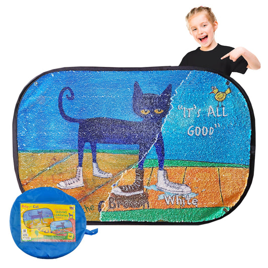 Pete The Cat - Reversible Sequin Learning Mat