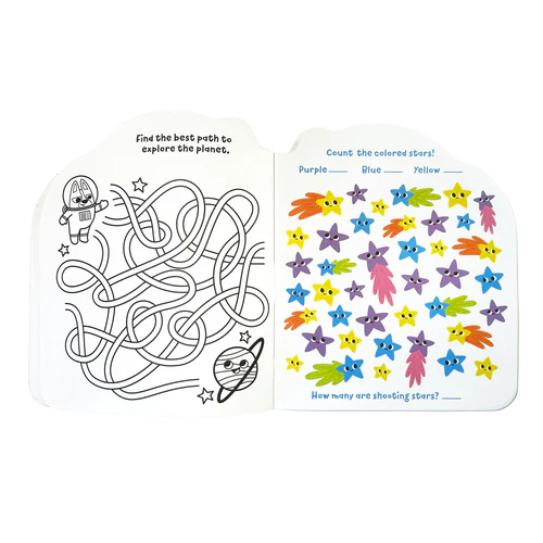 Playful Pages Activity Book: Pets in Space