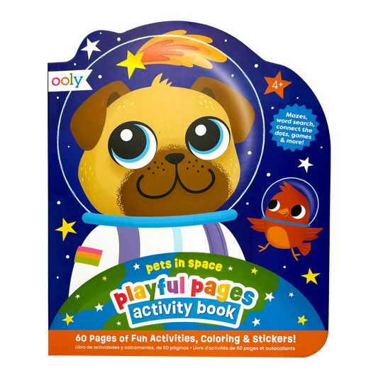 Playful Pages Activity Book: Pets in Space