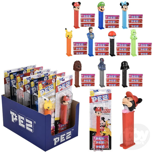 Pez Blister Packs Assorted