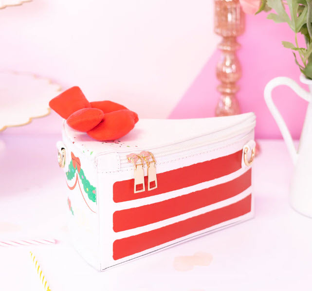 Cake Slice Handbag - Pretty Bow