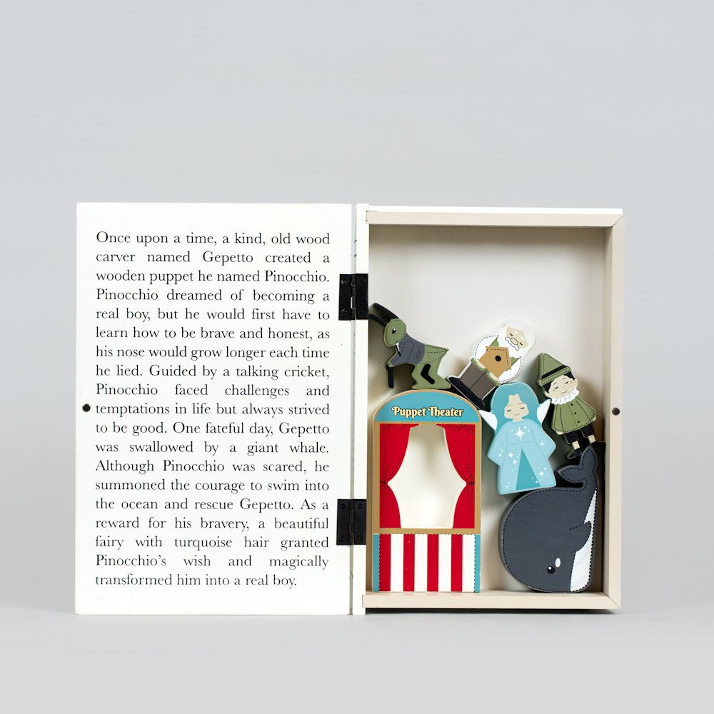 Wood Story Book - Pinocchio