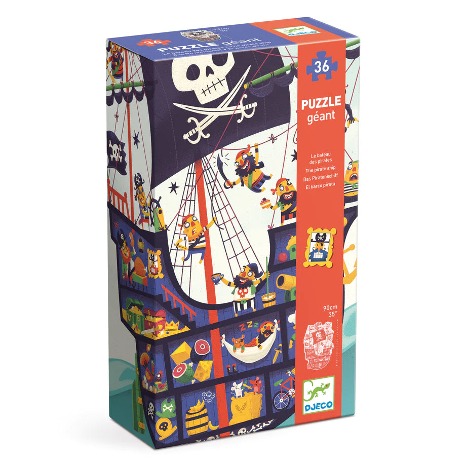 The Pirate Ship 36pc Giant Floor Jigsaw Puzzle