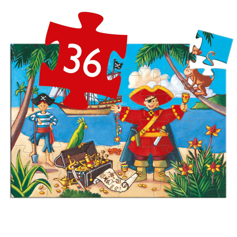 The Pirate & His Treasure Jigsaw Puzzle