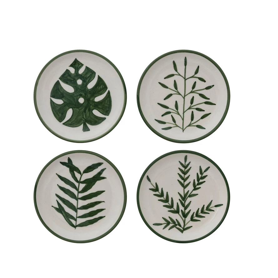 Botanical Stoneware Plate