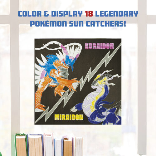 Pokémon Legendary Stained Glass